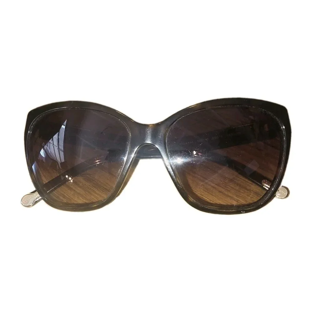 DOLCE & GABBANA DG4114 Y2K 59□15 140 Brown/Gold Summer Vacation Logo Sunglasses